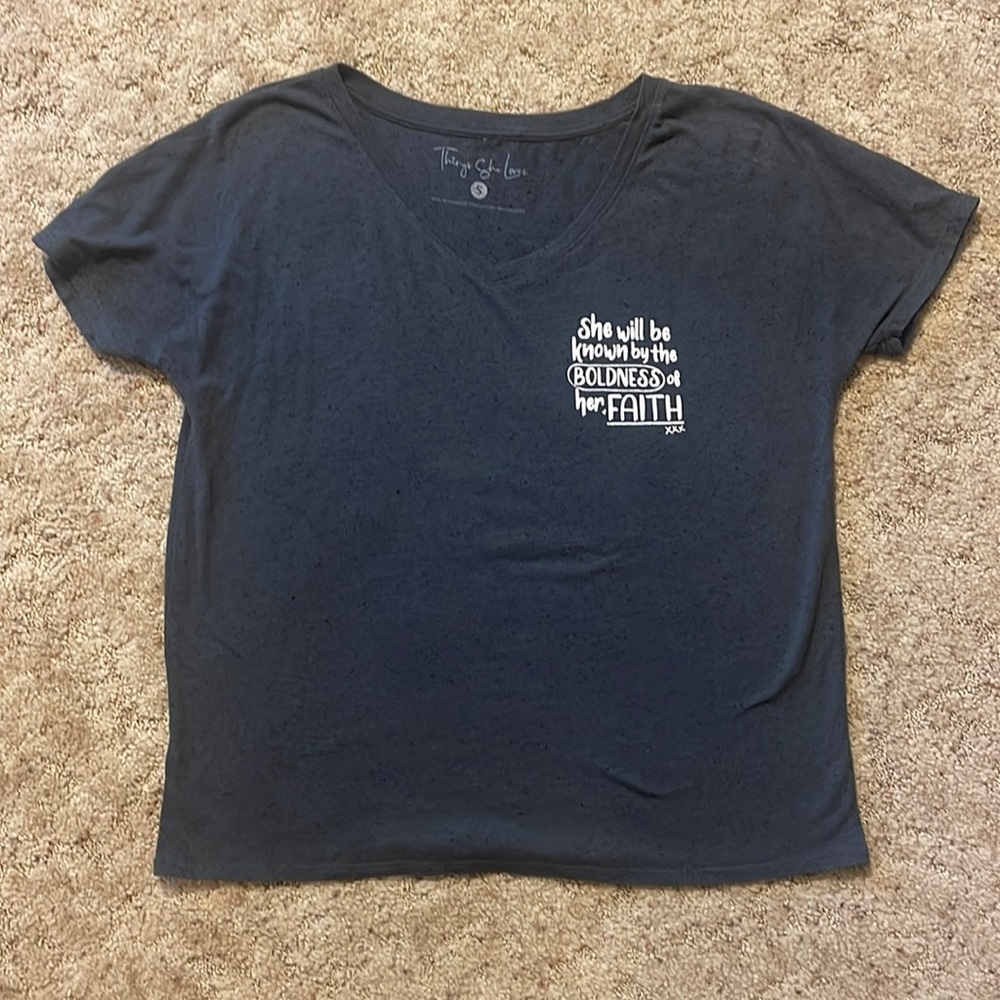 She will be known by the boldness of her faith T shirt